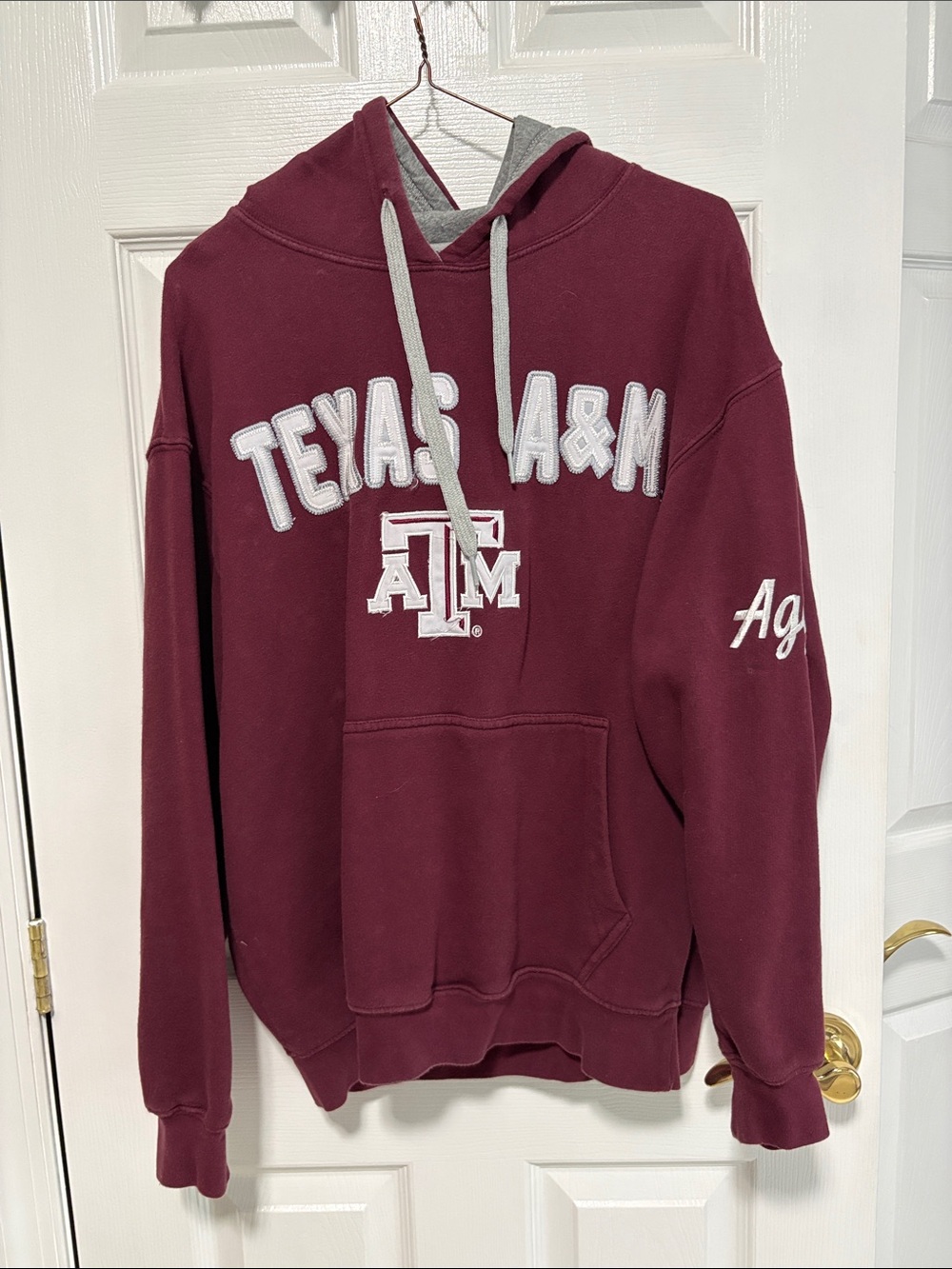Texas A&M Maroon Hooded Sweatshirt - Men's